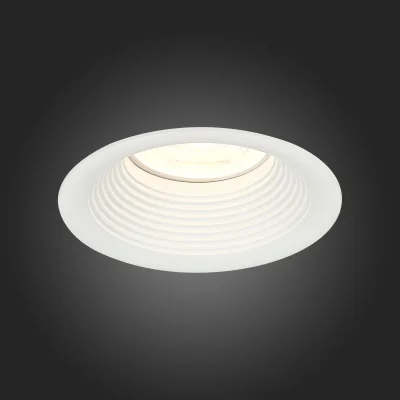 Св-к встр. Белый GU10 1*50W  D89xH40 220V Без ламп Встраиваемые светильники_8