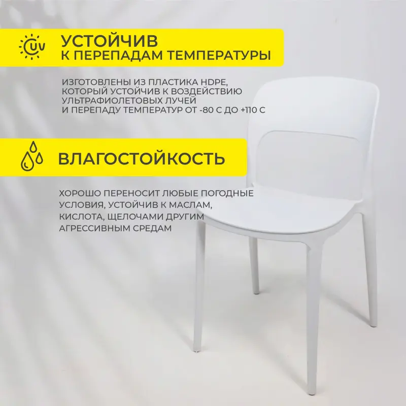 Стул OLAF, белый_preview_8