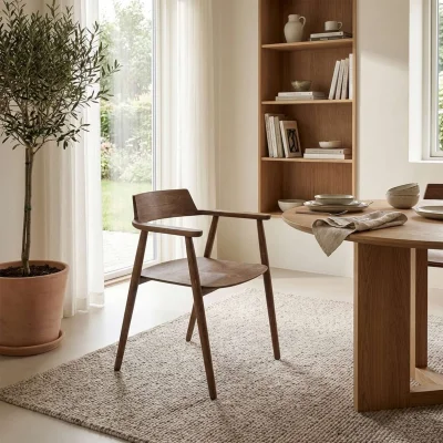 Стул САМУРАЙ, дуб натуральный/покрытие терра_2