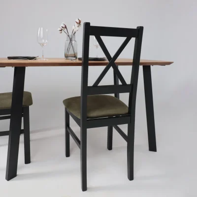 Стол МАЙОН, 120*80*74, дуб натуральный/черный (ПР-2 DSW (Т27) (02) КС-60)_12