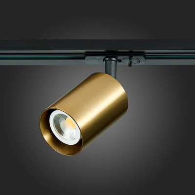 Св-к трек. Золотистый GU10 1*50W  IP20 L100xW70xH172 220V Без ламп BASE_5