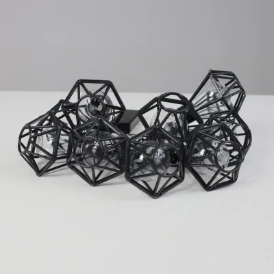 Светодиодная гирлянда AKS тип 1 ( Фонарики 10LED, 1.65м,  2АА )_17