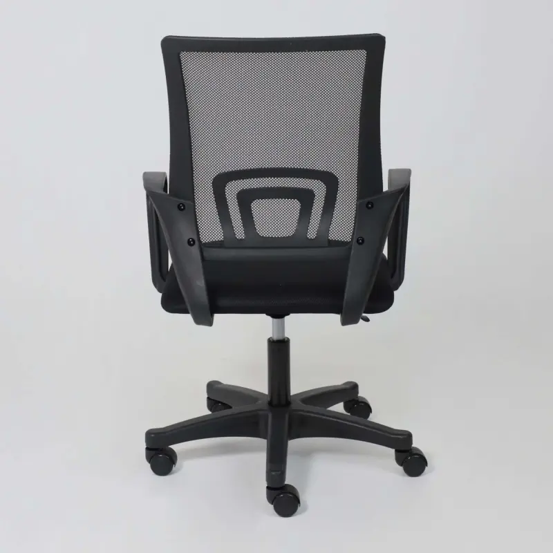 Кресло поворотное RICCI 695 Black, ткань/сетка, чёрный+сетка-черная_preview_7