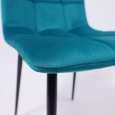 Стул AV 406-N, темно-бирюзовый бархат H-56/черный_9