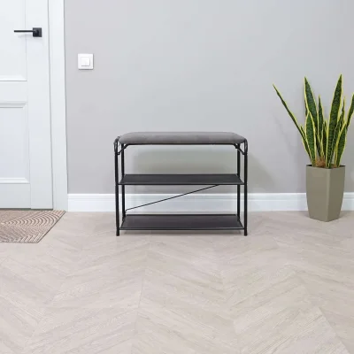 Подставка для обуви Гранада 23 НБК, (чёрный, нубук)_2