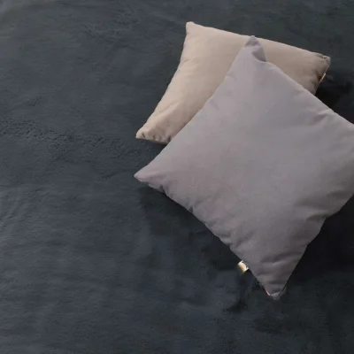 Ковер WARM FAUX FUR, темно-серый, 60*110см_5