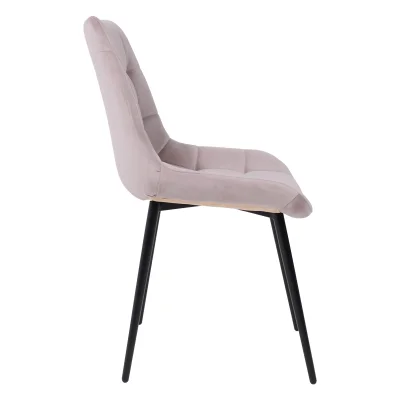 Стул AV 405, бежевый бархат Confetti smoke/черный_5