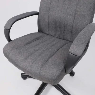 Кресло поворотное FUND, ткань, серый_3