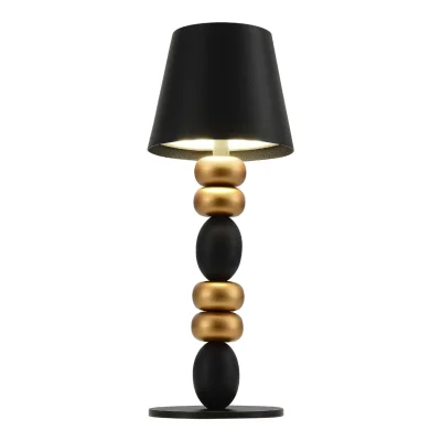 Прикроватная лампа ST-Luce Черный, Золотистый/Черный LED 1*3W 3000-6000K EASE_3