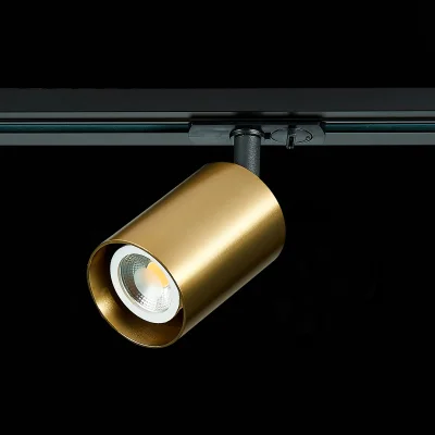 Св-к трек. Золотистый GU10 1*50W  IP20 L100xW70xH172 220V Без ламп BASE_4
