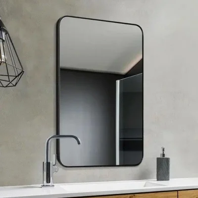 Зеркало подвесное GLAM,500*700, черный_11