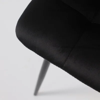 Стул DALLAS, черный велюр Nara 19 /черный_9
