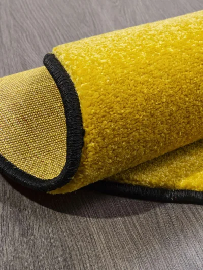 Ковер SMILE NC21 - YELLOW - Круг 1 на 1_3