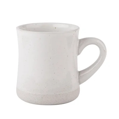 Кружка STONE CLAY, керамика, белый, 8,5*12*10см фотография