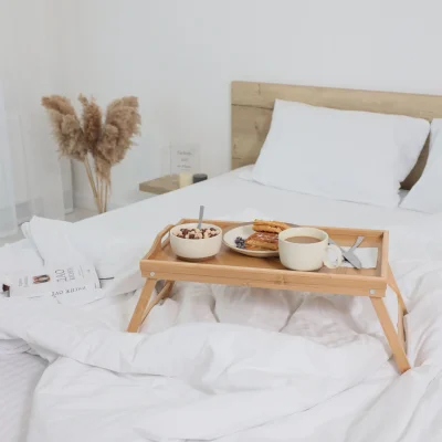 Простыня 150*215см Белый,  премиум сатин-страйп_4