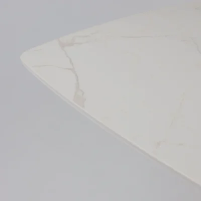 Стол НОТР ДАМ MODERNE, керамика 2 кат. 1400(1800)*850, Камень белый Calacata vagli/Белый Муар_17