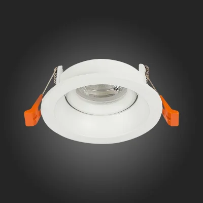 Св-к встр. Белый GU10 1*50W  D94xH40 220V Без ламп Встраиваемые светильники_5