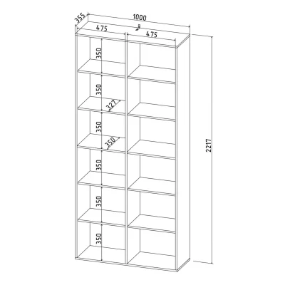 Шкаф SKILL-20, антрацит_5