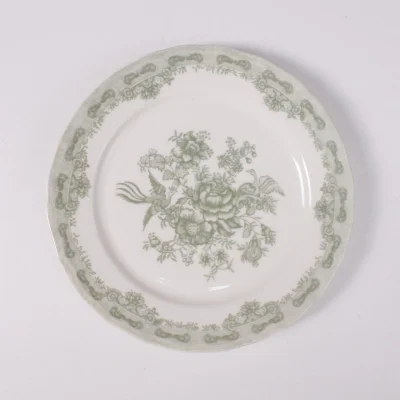 Блюдо BLOSSOM, керамика, зеленый, d26,4*3,2см_4