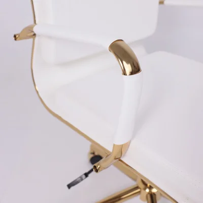 Кресло рабочее INDIGO, LB белый/золотой_8