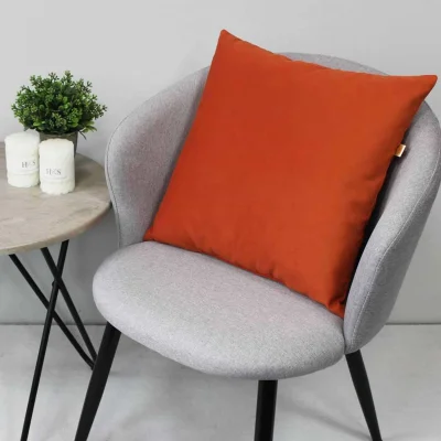 Подушка декоративная МАТЕХ ITAKA BASIS 43*43*10. Цвет коралловый, арт. 63-957_2