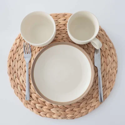 Миска-Боул SAND EDGE, керамика, белый, d20.2*8.3см_13