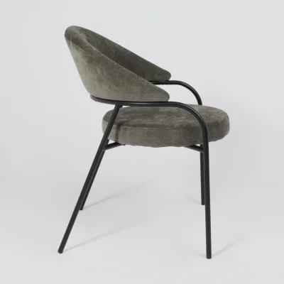 Кресло AV 350, изумрудный шенилл Римини 09/черный_7