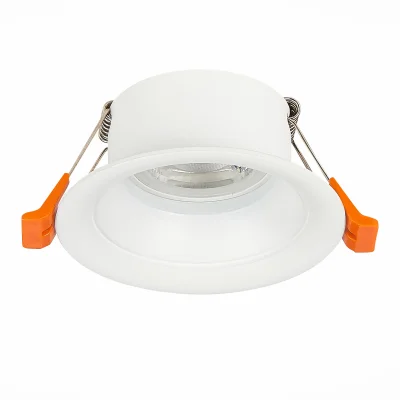 Св-к встр. Белый GU10 1*50W  D89xH40 220V Без ламп Встраиваемые светильники_6