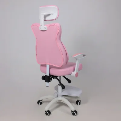 Кресло поворотное LOLU, ткань, розовый_14