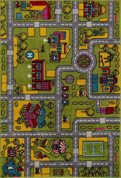 Ковер ORION C024 - GREEN-GRAY - Прямоугольник 1.2 на 1.8_2