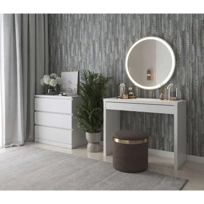 Стол косметический ЭНКЕЛЬ 100,  100х77х40см, белый_2