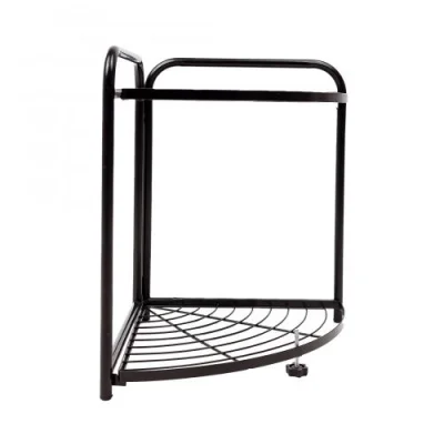 Полка навесная DANA-2, черная фотография