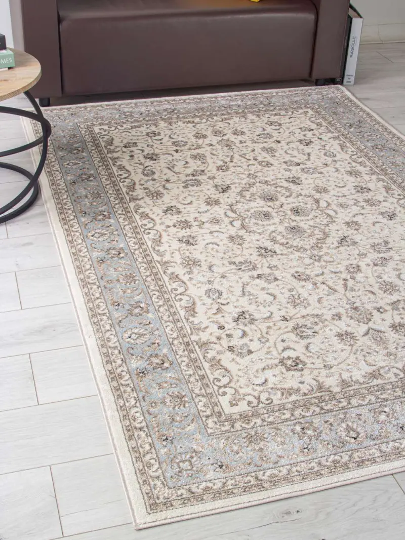 Ковер VALENCIA DELUXE F014 - CREAM-L.BLUE - Прямоугольник 2 на 3_preview_5