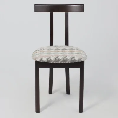 Стул КОНГО, шенилл, Pixel sand 10653/темный бук_5