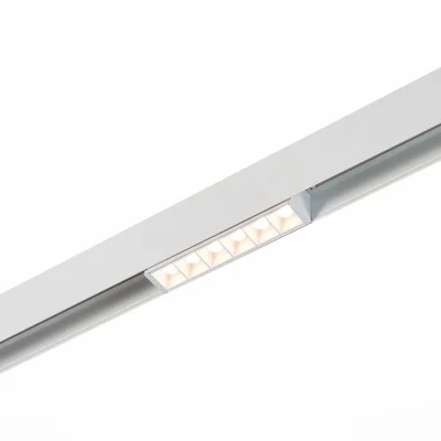 Магнитный трековый светильник белый LED 1*6W 3000K 532Lm Ra>80 36° IP20 L115xW22xH44 48 SKYLINE 48_3