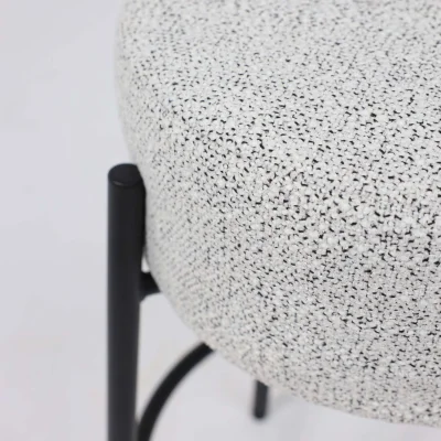 Стул барный BOB, серый лен AJ3013-1/черный_3