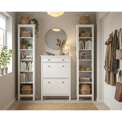 Прихожая Сага, белый. Комплект №5 фотография