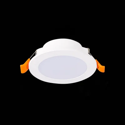 Св-к встр. Белый LED 1*6W 4000K 480Lm Ra80 110° IP20 D90xH30 220-240V Встраиваемые светильники_4