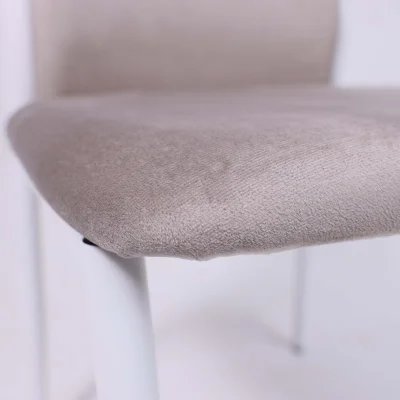 Стул DENVER, темно-бежевый велюр HLR-09/белый_5