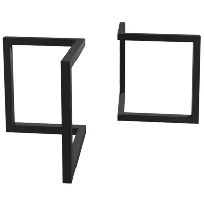 Подстолье TRES h432, черный AKS (1 компл. = 2 шт.) фотография