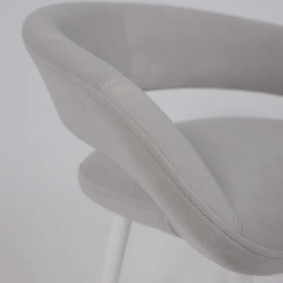 Стул барный BARNY-R 700, b20 SILVER LUX\белый_8