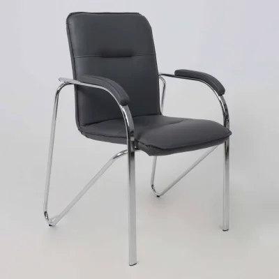 Кресло SAMBA AKS-1 Pegasso темно-серый, мягкие подлокотники_10