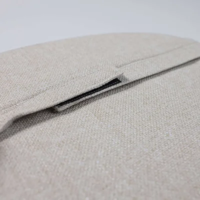 Подушка декоративная БИО, кремовая рогожка Jazz1, 43*47,5_8