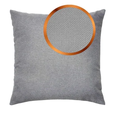 Подушка декоративная МАТЕХ PURE 40*40*10. Цвет серый, арт. 54-146_2