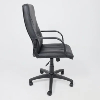 Кресло поворотное MANAGER KD ECO-30, экокожа, черный_3