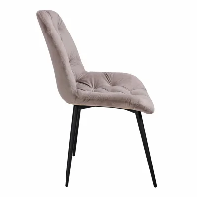 Стул AV 435, светло-коричневый бархат H-61/черный_3