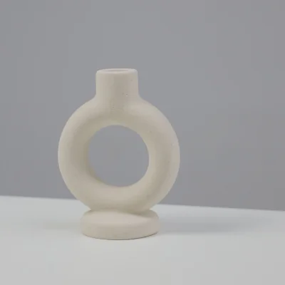 Статуэтка-подсвечник SERENITY 1, светло-бежевый, 10,1*13,3см_4