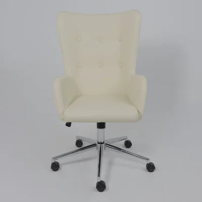 Кресло поворотное BELLA XL chrome, Pegasso крем_8