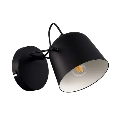 Светильник настенный Черный/Черный E27 1*40W BLANK_4