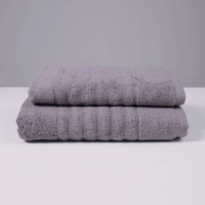 Полотенце махровое ZEROTWIST, 50*90см, серый, Е2022-260_9